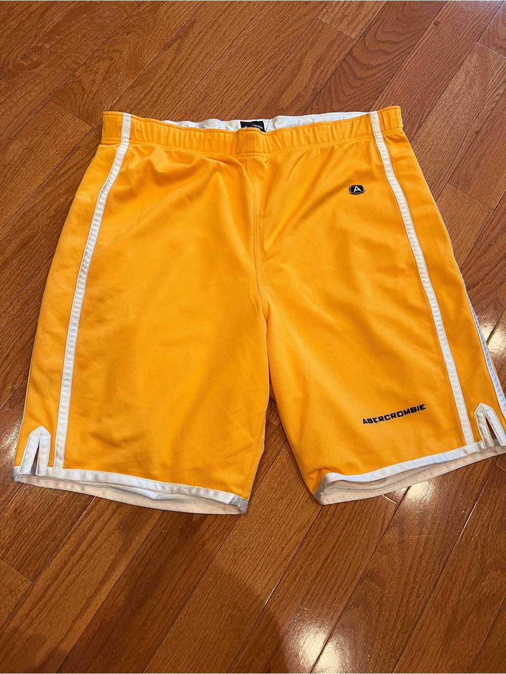 Vintage Mens Abercrombie Fitch ANF Gym Issue Basketball Reversible Shorts Large